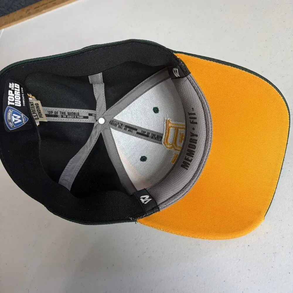 Top Of The World Baylor Bears Football Curved Brim Hat embroidered memory fit